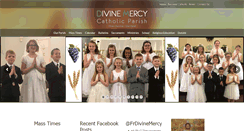 Desktop Screenshot of divinemercycatholic.com